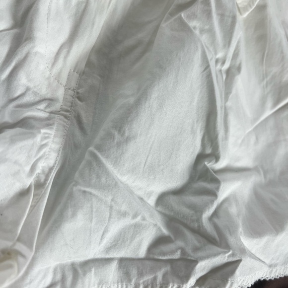 rag & bone White Embroidered Button-Up Romper - Picture 11 of 16